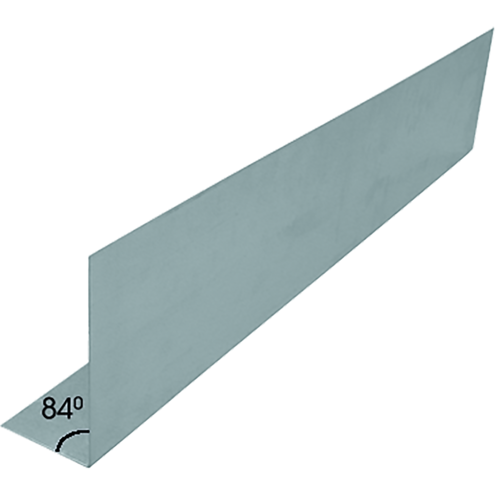 Metal formwork for concrete 84°