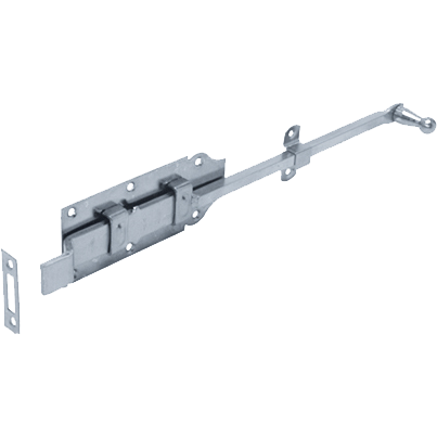 Rollentürstangenriegel gekröpft