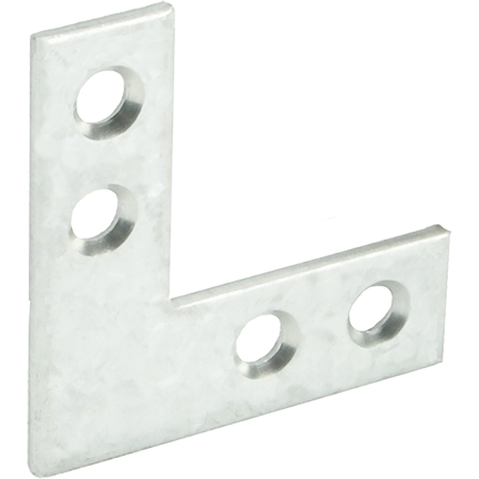 Flat corner iron flat